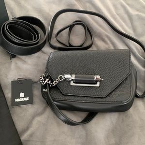 Black with silver hardware